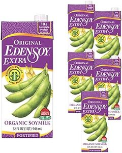 Eden Organic Original Edensoy Soymilk Extra, 32 oz (Pack of 6)