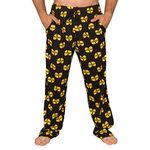 Underboss Wu Tang Clan Logo Yellow and Black Lounge Pants