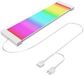 PC RGB Light Panel for PSU Cables PC RGB GPU Cable, CL200 5V 3Pin ARGB Sync PC Cables, Pefect for 6Pin 8Pin 12Pin 16Pin 24Pin PSU RGB Cable Extensions, Colorful for PC Case