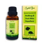 Makes 6+ Litres of Bedbug & Dust Mite Repellent Spray. Tried & Trusted Concentrated Blend. Oregano, Thyme, Lemongrass & Clove Essential Oil. Natural, Ultra-Effective, Safe & Wonderful Smell Deterrent.