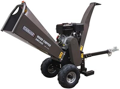 Gentron GWC8420 Wood Chippers, Shredders, & Mulchers, Black