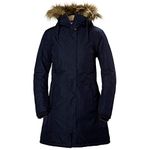 Helly Hansen Women's Mayen Waterproof Breathable Parka Insulated Hooded Jacket, 597 Navy, Medium