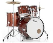 Pearl Roadshow RS525SC/C 5-piece Complete Drum Set with Cymbals - Burnt Orange