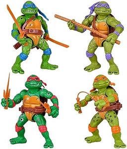 Teenage Mutant Ninja Turtles Micro Mutant TMNT Classic Movie Star Soft Bundle