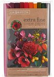 Lia Griffith PLG11027 Extra Fine Crepe Paper, 53.3 Total Square Feet, Enchanted Garden,10 Count, 53 Sq Ft