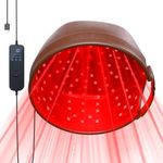 iKeener Laser Hair Growth Cap, 120 Beads 650nm & 850nm Infrared Red Light Hair Cap for Thicker Looking Hair, Plug-in for Continuous Use