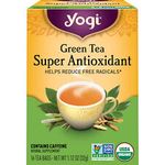 Yogi Tea - Green Tea Super Antioxidant (4 Pack) Caffeine - 64 Organic Tea Bags