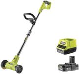 RYOBI 18V ONE+ Cordless Grout Cleaner RY18PCA-120 with Wire Brush, Telescopic Handle, Tool-free Brush Change, Includes 2.0Ah Battery and Charger