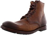 Frye Men's Bowery Lace Up Combat Boot, Cognac, 11.5