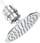 HammerHead Showers® All Metal Shower Head Filter with 8 Inch Rainfall Shower Head, 2.5 GPM High Flow Shower Head Optimized for Pressure – Universal Shower Filter, Removes Chlorine and Heavy Metals