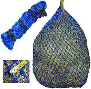 T TEKE Ultra Slow Hay Feeder hay nets, 39" Length with 1"±1/4“ Feeding Holes, Horse Supplies Hay Bags for Horses, Goats, with an Extra spared Cord