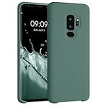 kwmobile Case Compatible with Samsung Galaxy S9 Plus Case - TPU Silicone Phone Cover with Soft Finish - Forest Green