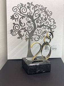 JOYERIA EL FARO | Regalos 20 aniversario pareja | Regalo aniversario 20 años casados | Grabado personalizado | Presentación en estuche premium | Celebra 20 años de amor juntos