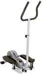 Sunny Health & Fitness Magnetic Standing Elliptical with Handlebars - SF-E3988, Grey