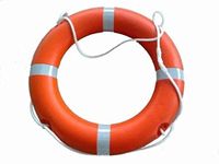 MM Techno Plast LLP Solas Approved Life Buoy Ring (Orange, Standard Size, Weight 2.8 kg)