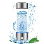 H2TECH Hydrogen Water Bottle | Ionizer, Alkaline Generator, Portable | Antioxidant Rich Water | Immunity Booster| 1100-1680 ppb