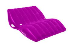 Airhead SUN COMFORT COOL SUEDE Double Zero Gravity Lounge, Raspberry