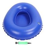 Air Inflation Bed Pan, Washable Portable Elderly Inflatable Potty Anti Bedsore Toilet Urinal for Elderly Bedridden with Pump for Men & Women