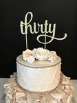 Thirty Cake Topper