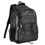 COVAX Heavy Duty Mesh Backpack, See