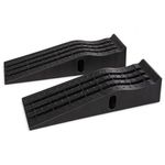 KATSU Plastic Car Ramps, Extra Wide, 2 Pieces Heavy Duty Garage Ramps for Lifting Automotive Vehicles Workshop Car Service and Repair 161920