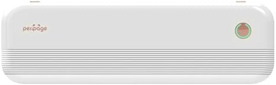 Morelian P40 A4 Portable Thermal Printer Wireless Mobile Photo Printer Support 2''/3''/4''/216mm/210mm A4&A5 Paper Width Inkless Printing PDF File Webpage Contract Picture for Travel Office Car Home