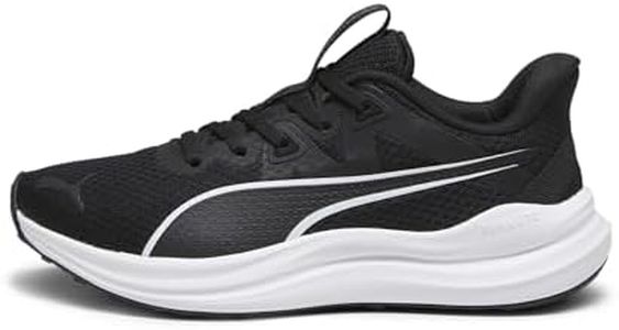 PUMA Rifletti Lite Jr, Scarpe da Ginnastica, Nero Black, Bianco White, 37 EU