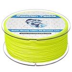 Reaction Tackle Braided Fishing Line Hi Vis Yellow 10LB 300yd