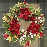 Christmas Wreath Door Wreath Outdoo