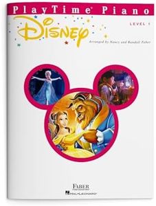 PlayTime Piano: Disney - Level 1 | Beginner Piano Method | Sheet Music with Easy Disney Songs for Young Pianists | Fun Piano Songbook for Practice and Performance | Faber Piano Book for Kids