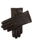 Dents Bath Cashmere Lined Leather Gloves 9.5 inches Brown