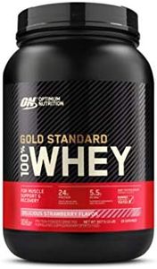 OPTIMUM NUTRITION Gold Standard 100% Whey Protein Powder, Strawberry, 907g