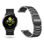 Suoman for Samsung Galaxy Watch Active (40mm) Band Strap, 20mm Stainless Steel Metal Replacement Strap Band for Samsung Galaxy Watch Active 40mm / Galaxy Watch 42mm / Gear S2 Classic Smart Watch - Black