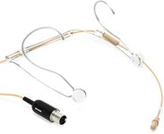 Shure DuraPlex Omnidirectional Headset Microphone, MTQG Connector, Tan (DH5T/O-MTQG)