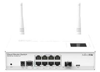 MikroTik Cloud Router Switch CRS109-8G-1S-2HnD-IN by Mikrotik