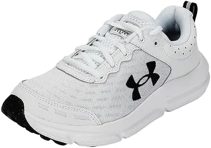 Under Armour Men's Charged Assert 10, (104) White/Black/Black, 11, US