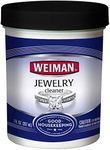 Weiman Jewelry Cleaner Liquid – Restores Shine and Brilliance to Gold, Diamond, Platinum Jewelry & Precious Stones – 7 fl. oz