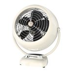 Vornado VFAN Vintage Whole Room Air Circulator, Vintage White, Medium