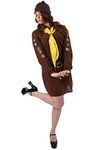 ORION COSTUMES Women's Brownie Girl Scout Uniform Fancy Dress Costume