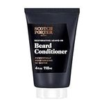 Scotch Porter Restorative Leave-In Beard Conditioner – Deep Conditioning Softener with Lightweight Feel, Reduces Frizz & Provides Long-lasting Hydration & Shine to Dull, Dry, Coarse Beards – 118 mL