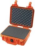 Pelican 1200 Camera Case with Foam (Orange), 1200-000-150