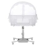 Dream on Me Breeze Swivel Bassinet in White