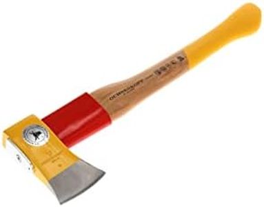 OCHSENKOPF Hachette SPALT-FIX ROTBAND-PLUS, Manche en bois de hickory, Forgée, 1 250 g, Pour travailler au jardin ou en forêt, OX 10 H-1207