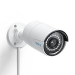 Reolink 5MP PoE Outdoor Security Camera, Smart Human/Vehicle Detection PoE IP Camera, 256GB microSD Storage for 24/7 Recording(not Included), RLC-510A