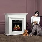 R.W.FLAME Electric Fireplace Mantel
