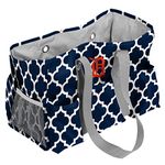 Logo Brands MLB Detroit Tigers Quatrefoil Jr Caddy, One Size, Multicolor