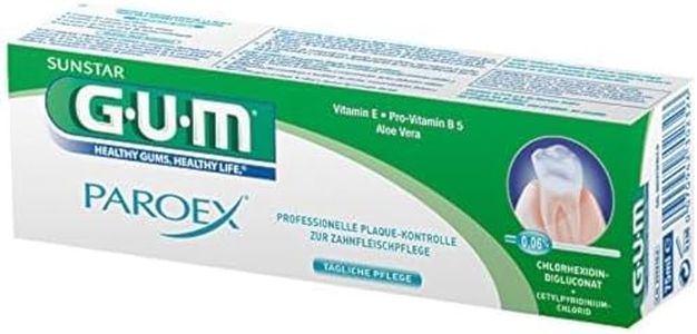 GUM Paroex Dentifrice gel 0,06% 75ml, Pack de 6 (6x 75ml)