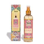 Oud Al Habayeb Attar Al Faraash by Dukhni | 250ml Non Alcoholic Spray | Arabic Natural Mist | Air Freshener, Room Mist, Fabric & Linen Spray | Perfect for Prayer mats, beds, sofas, curtains |