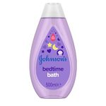 Johnson's Baby Bedtime Bath (1 x 500 ml), Gentle & Soothing Baby Bath to Help Babies Sleep Better, Hypoallergenic Newborn Care, Relaxing Baby Bath with Natural Calm Aromas and No More Tears Formula