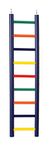 Prevue Pet Products BPV01137 Carpenter Creations Hardwood Bird Ladder with 9 Rungs, 18-Inch, Colors Vary